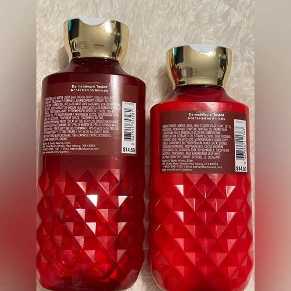 Never Used Bath and Body Works Forever Red Set - Picture 2 of 2